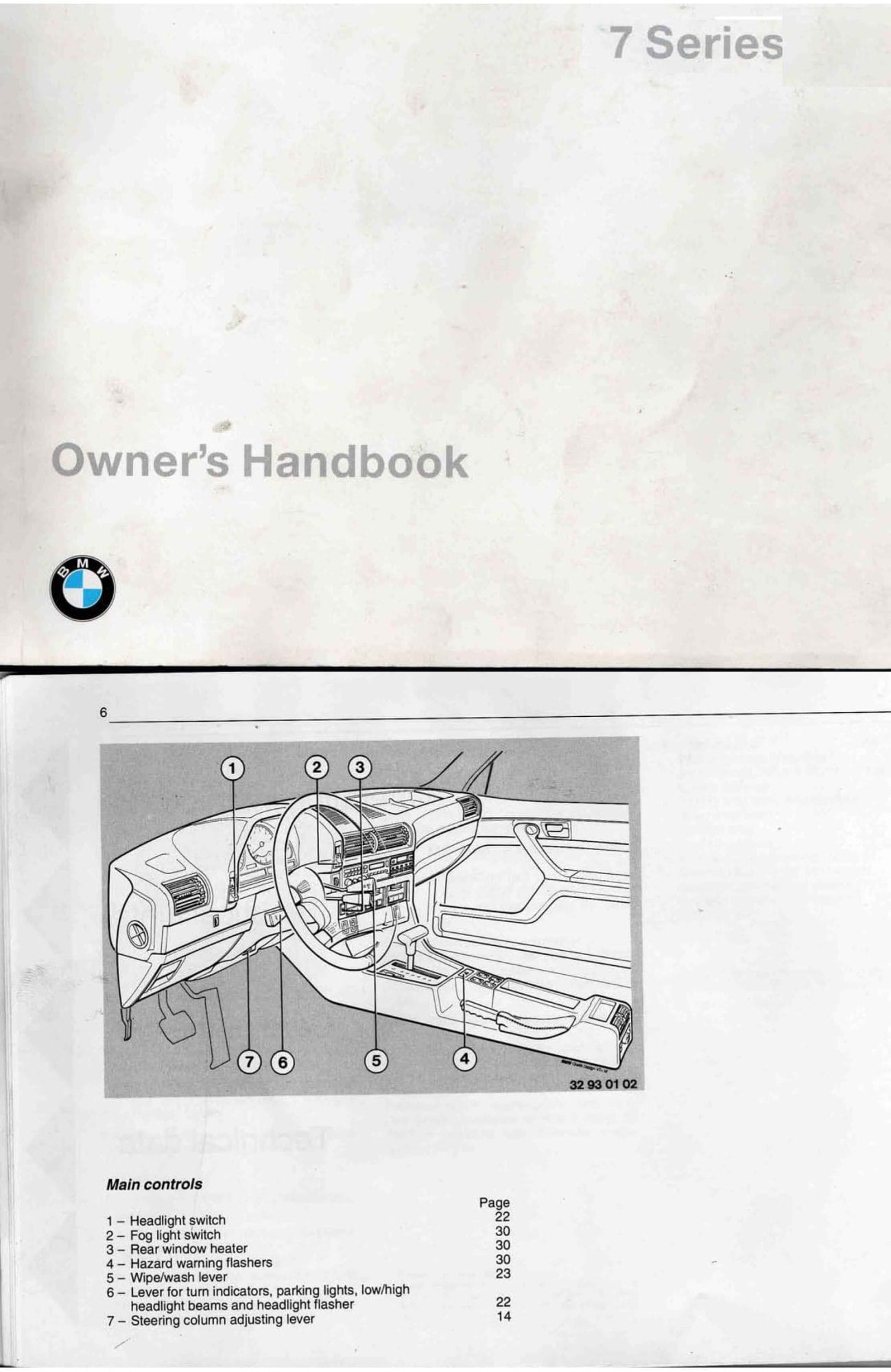 BMW E32 Documents | MY Classic Parts | Classic Car Parts &amp; Accessories