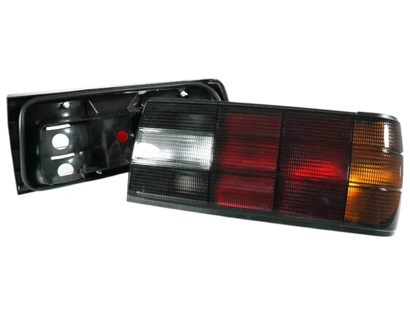 BMW E30 Genuine MHW Smoked Tail Lights Facelift (Reproduction) - Image 3