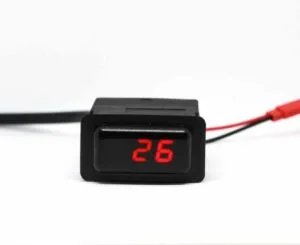 BMW E30 E24 E28 E34 Interior / Exterior Air Temp Digital Gauge