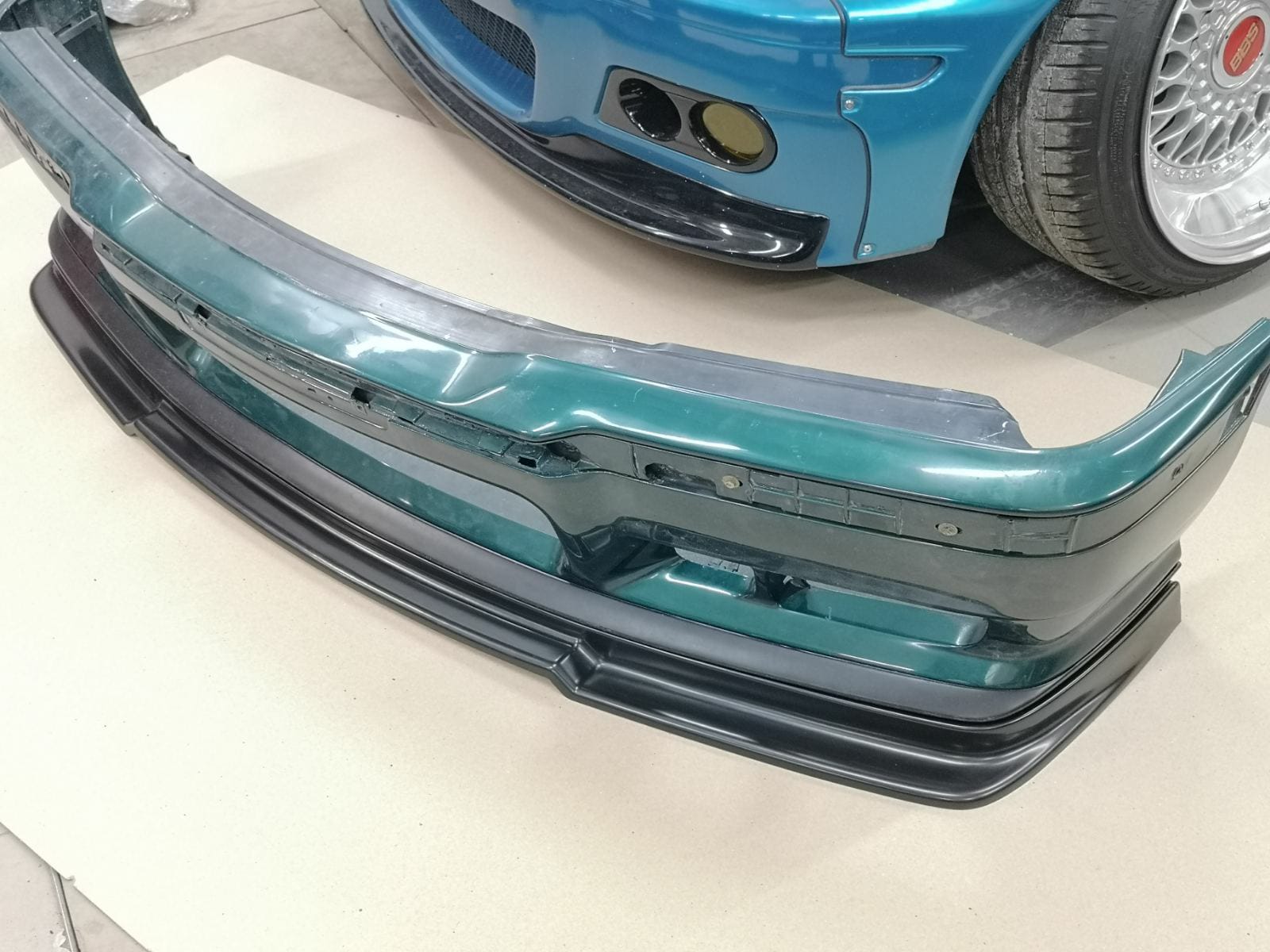 BMW E36 M3 Front Lip Spoiler Splitter GT ABS Plastic (Fits M Sport