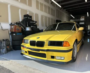 BMW E36 M3 Front Lip Spoiler Splitter ABS Plastic (Fits M Sport Bumper)