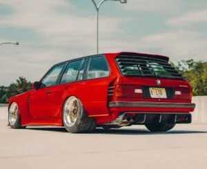 BMW E30 Touring Rear Window Louver