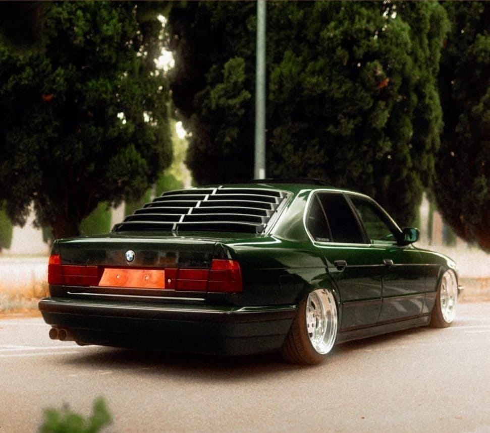 BMW E34 Rear Window Louver Visor Blinds abs-plastic - Image 6