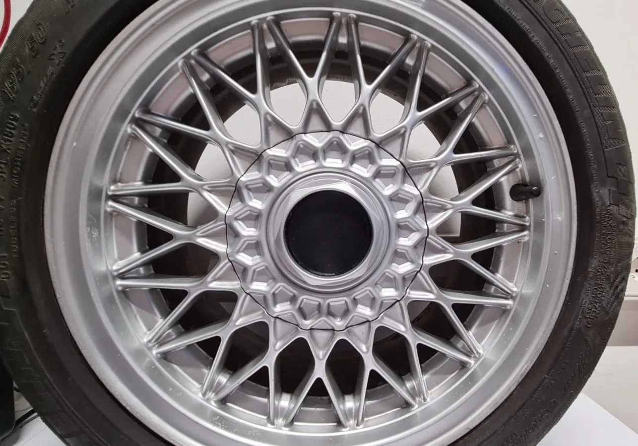 BBS RZ 15“ 4×100 aluminum center cap (Set of 4) - Image 8