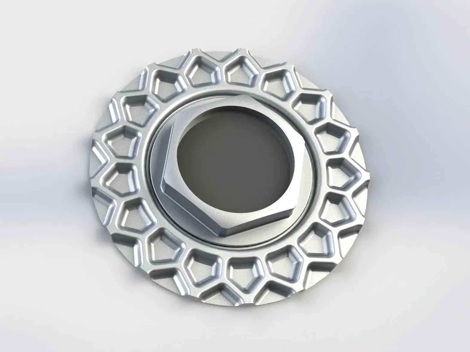 BBS RZ 15“ 4×100 aluminum center cap (Set of 4)