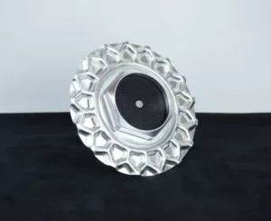 BMW E30 BBS 15″ 16″ Style 5 center caps with aluminium billet hexagons and plates