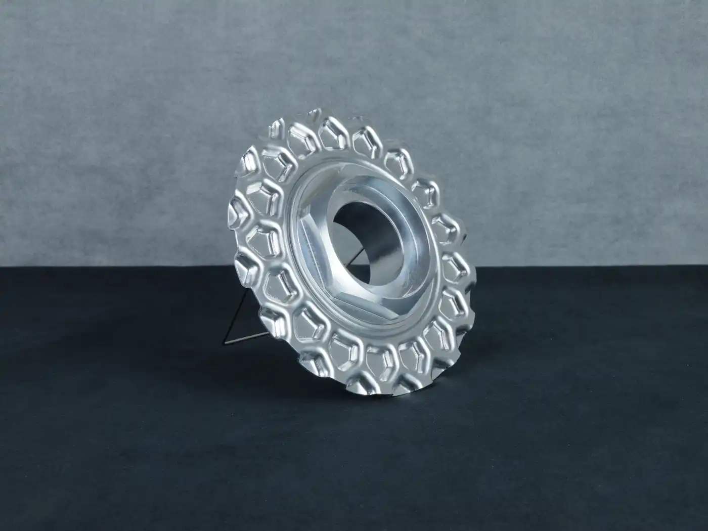 BBS RC090 / RC Series Wheels Aftermarket Aluminum Center Caps – Waffle Style (Set of 4)