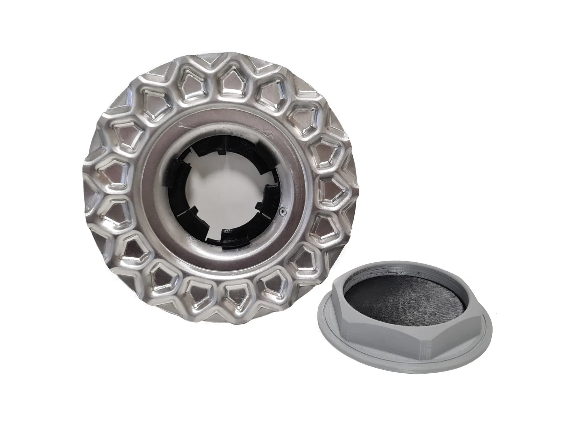 BBS RZ 15“ 4×100 aluminum center cap (Set of 4) - Image 3