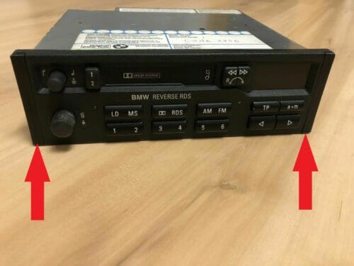 BMW Reverse RDS Radio Covers | MY Classic Parts