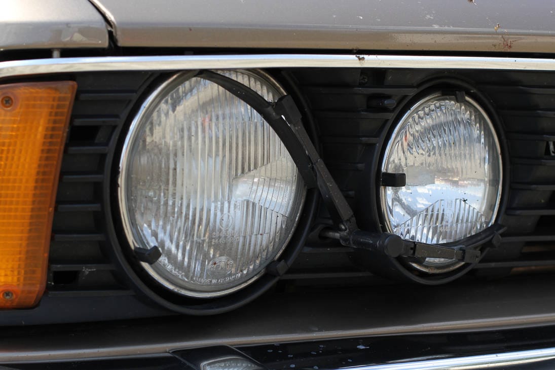 BMW E23 Headlight Wipers Exterior Kit (1977-86) - Image 6