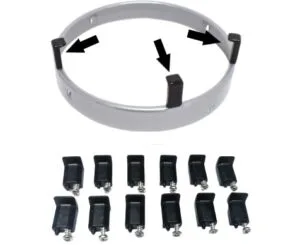 BMW E21/E23/E28/E30 Headlight Wiper Blade Guide