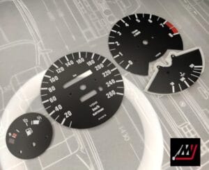 M3 Cluster Conversion Kit Euro Version (DIY)