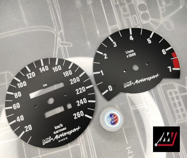 MK Motorsport Cluster Conversion Face (DIY) - Image 2