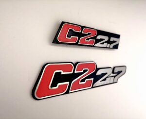 BMW Alpina (C2 2.7) Front and Rear Replica Badges