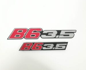 BMW Alpina (B6 3.5) Front and Rear Replica Badges