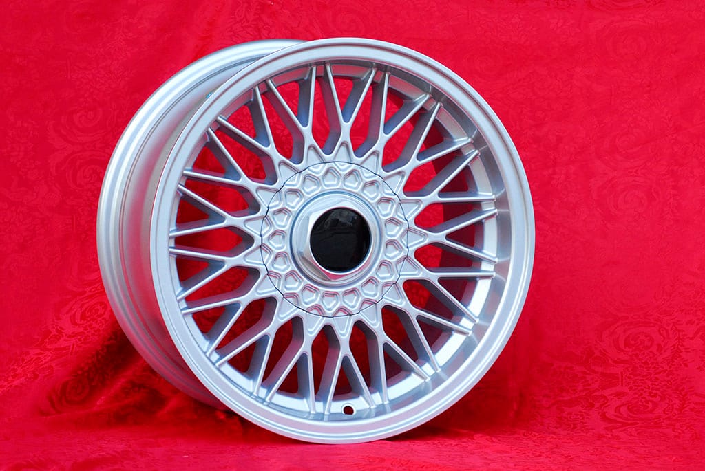 BMW BBS Style 8x16" ET28 4x100 Silver 3 E30, E21 (1 Piece) - Image 4