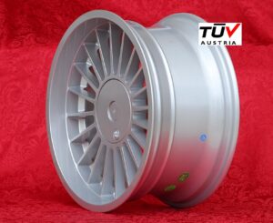 BMW Alpina Style 9x18 ET7 5x120 silver 5 E34, 6 E24, 7 E23, E32, 8 E31 (1 Piece)