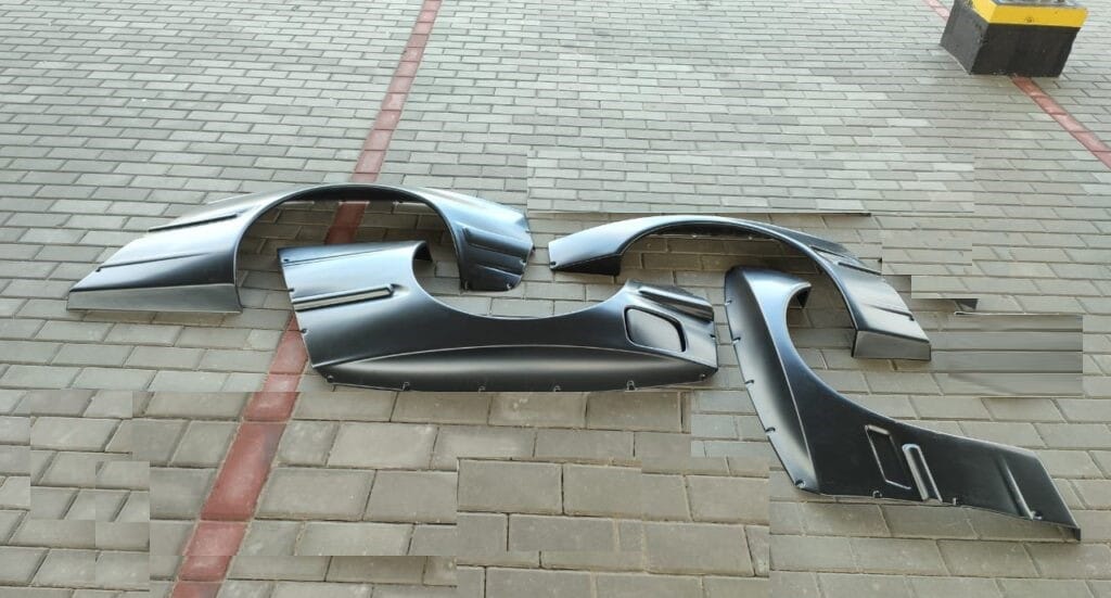 BMW E30 2-door Side Pods Wide Body Flares (coupe, cabrio, baur) - Image 2