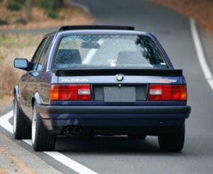 BMW E30 C2/B3/B6 Alpina Type 157 Rubber Rear Trunk Spoiler