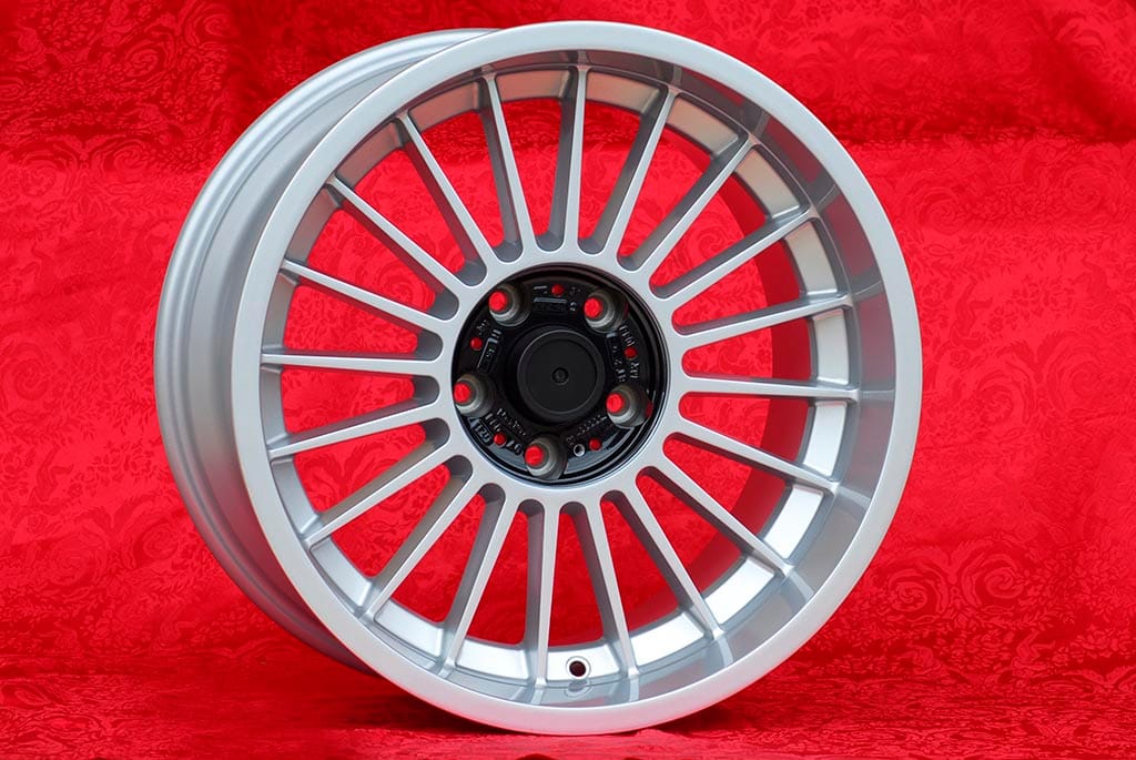 BMW Alpina Style 10.5x18 ET20 5x120 silver 5 E34, 6 E24, 7 E23, E32, 8 E31 Rear Only (1 Piece) - Image 16