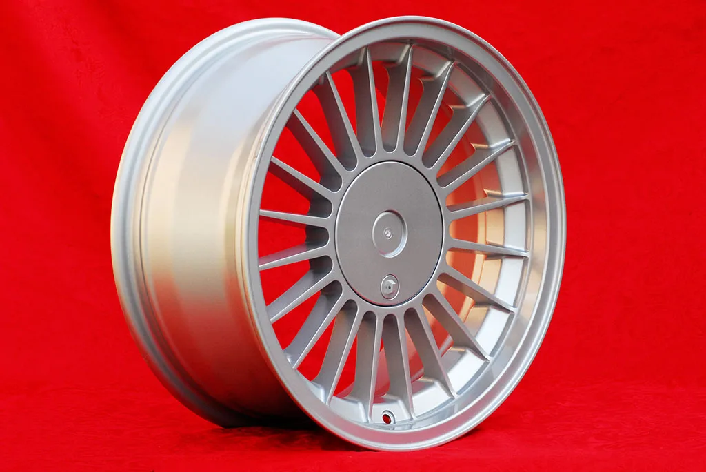 BMW Alpina Style 8x17 ET25 5x120 silver/black center 5 E12, E28, E34, 6 E24, 7 E23, E32 (1 Piece) - Image 5