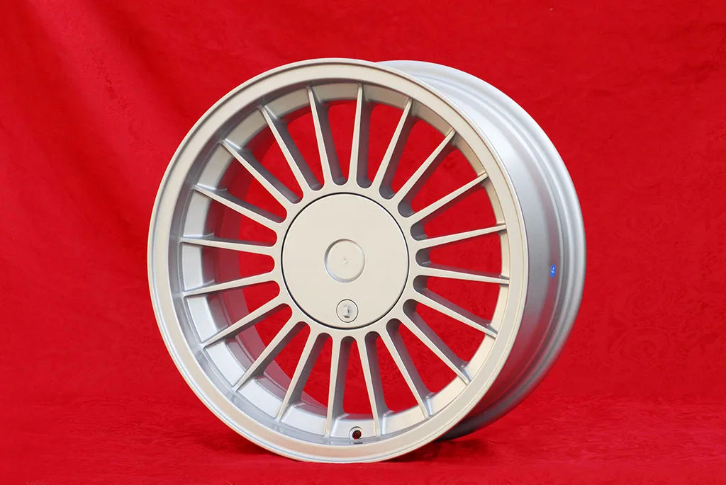 BMW Alpina Style 8x17 ET25 5x120 silver/black center 5 E12, E28, E34, 6 E24, 7 E23, E32 (1 Piece) - Image 7
