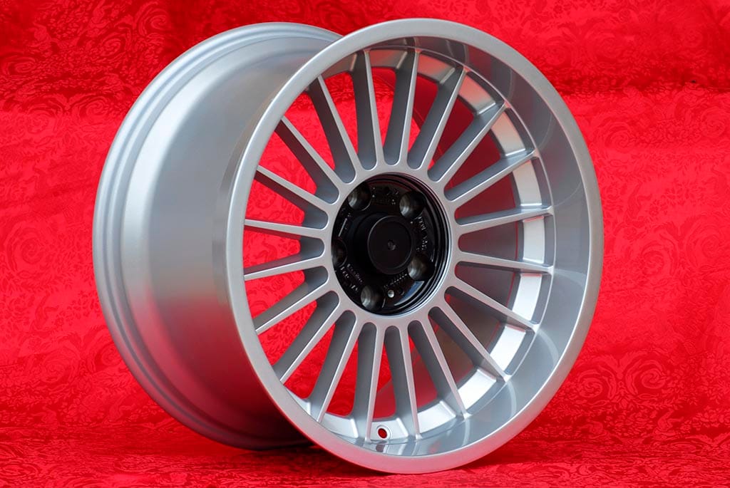 BMW Alpina Style 10.5x18 ET20 5x120 silver 5 E34, 6 E24, 7 E23, E32, 8 E31 Rear Only (1 Piece) - Image 17