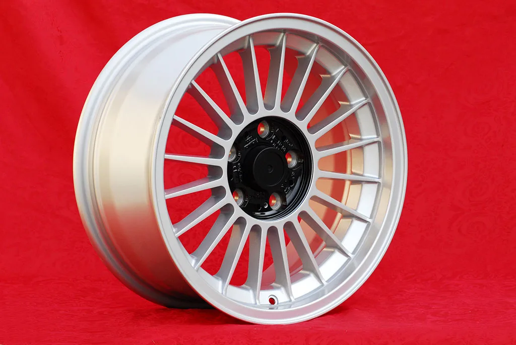 BMW Alpina Style 8x17 ET25 5x120 silver/black center 5 E12, E28, E34, 6 E24, 7 E23, E32 (1 Piece) - Image 13