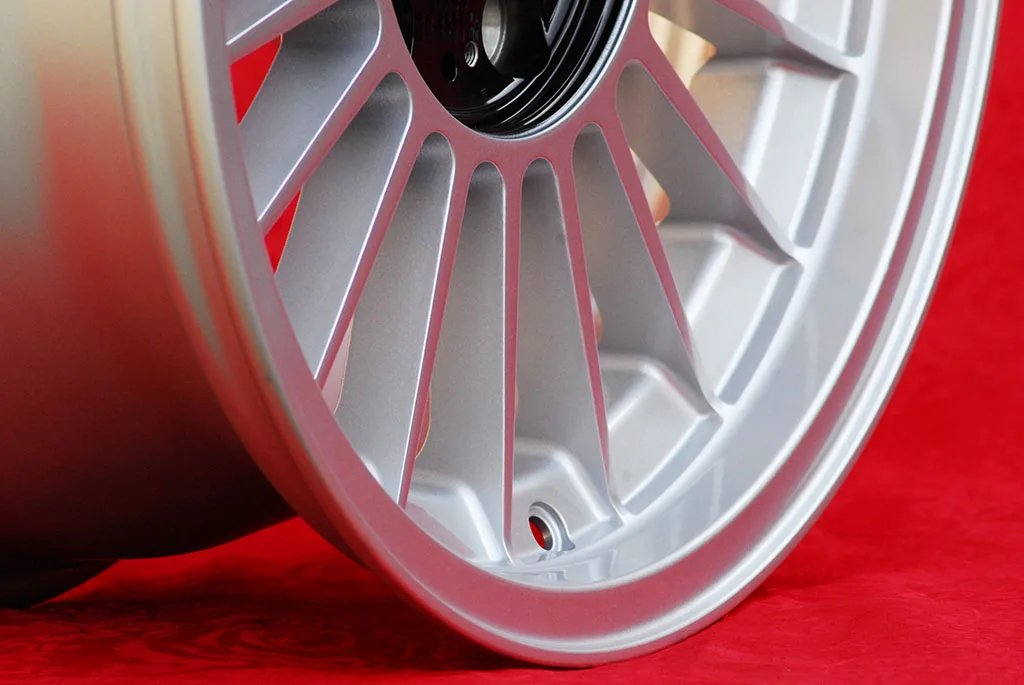 BMW Alpina Style 8x17 ET25 5x120 silver/black center 5 E12, E28, E34, 6 E24, 7 E23, E32 (1 Piece) - Image 21