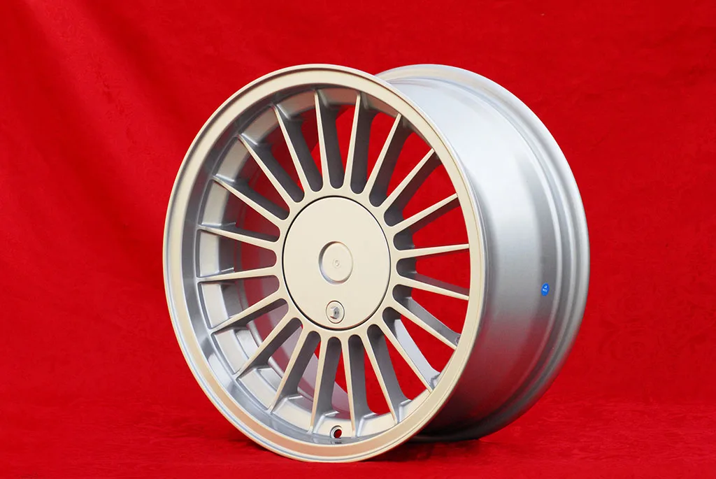 BMW Alpina Style 8x17 ET25 5x120 silver/black center 5 E12, E28, E34, 6 E24, 7 E23, E32 (1 Piece) - Image 8
