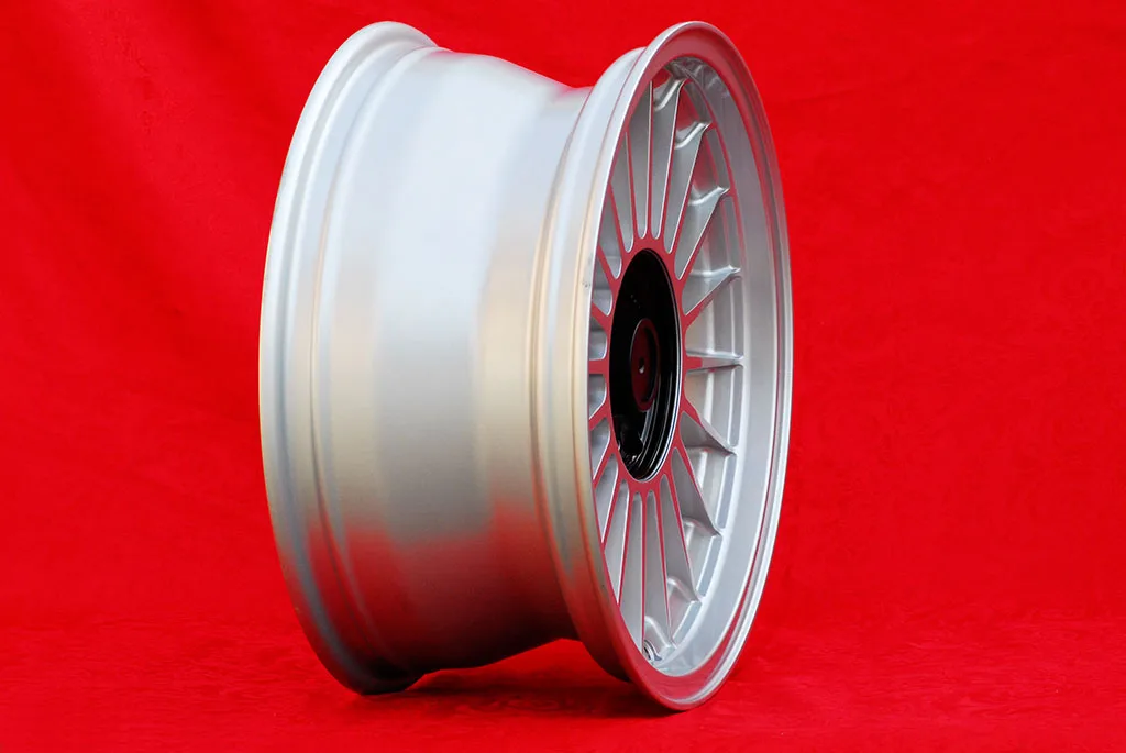 BMW Alpina Style 8x17 ET25 5x120 silver/black center 5 E12, E28, E34, 6 E24, 7 E23, E32 (1 Piece) - Image 16