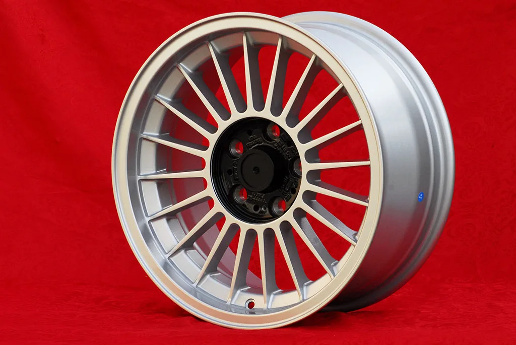 BMW Alpina Style 8x17 ET25 5x120 silver/black center 5 E12, E28, E34, 6 E24, 7 E23, E32 (1 Piece) - Image 17
