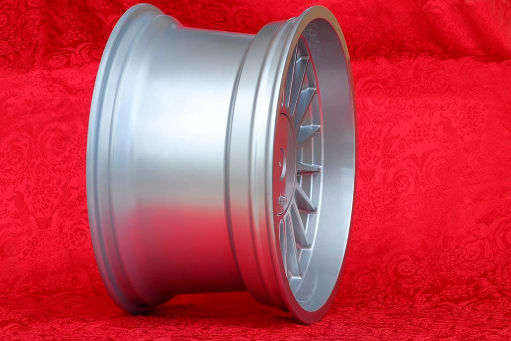 BMW Alpina Style 10.5x18 ET20 5x120 silver 5 E34, 6 E24, 7 E23, E32, 8 E31 Rear Only (1 Piece) - Image 6