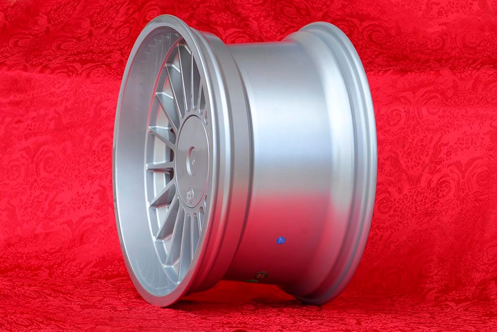 BMW Alpina Style 10.5x18 ET20 5x120 silver 5 E34, 6 E24, 7 E23, E32, 8 E31 Rear Only (1 Piece) - Image 9