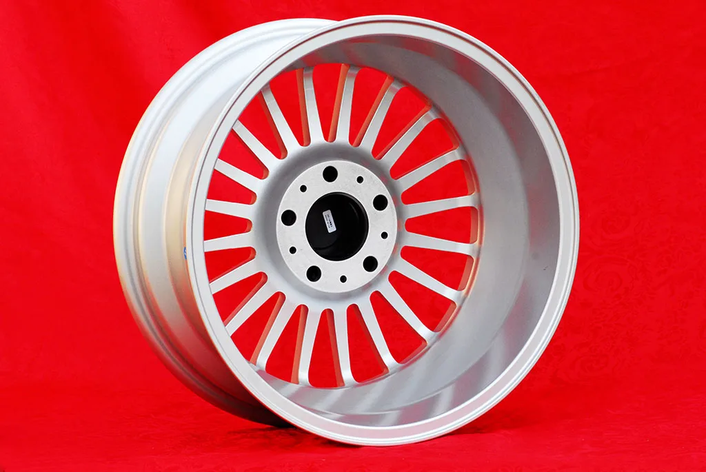 BMW Alpina Style 8x17 ET25 5x120 silver/black center 5 E12, E28, E34, 6 E24, 7 E23, E32 (1 Piece) - Image 24