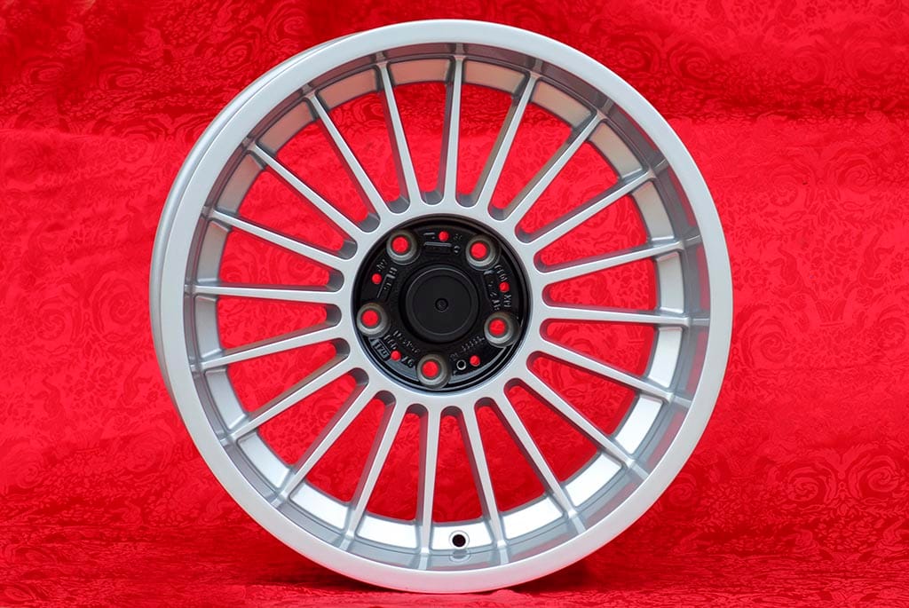 BMW Alpina Style 10.5x18 ET20 5x120 silver 5 E34, 6 E24, 7 E23, E32, 8 E31 Rear Only (1 Piece) - Image 15