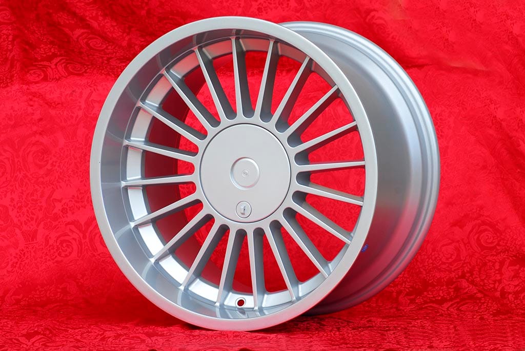 BMW Alpina Style 10.5x18 ET20 5x120 silver 5 E34, 6 E24, 7 E23, E32, 8 E31 Rear Only (1 Piece) - Image 8
