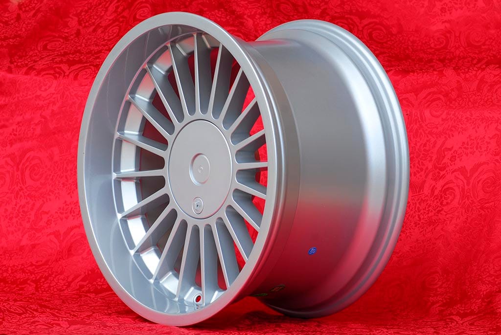 BMW Alpina Style 10.5x18 ET20 5x120 silver 5 E34, 6 E24, 7 E23, E32, 8 E31 Rear Only (1 Piece) - Image 7