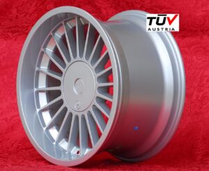 BMW Alpina Style 10.5x18 ET20 5x120 silver 5 E34, 6 E24, 7 E23, E32, 8 E31 Rear Only (1 Piece)