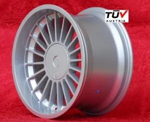 BMW Alpina Style 10.5x18 ET20 5x120 silver 5 E34, 6 E24, 7 E23, E32, 8 E31 Rear Only (1 Piece)