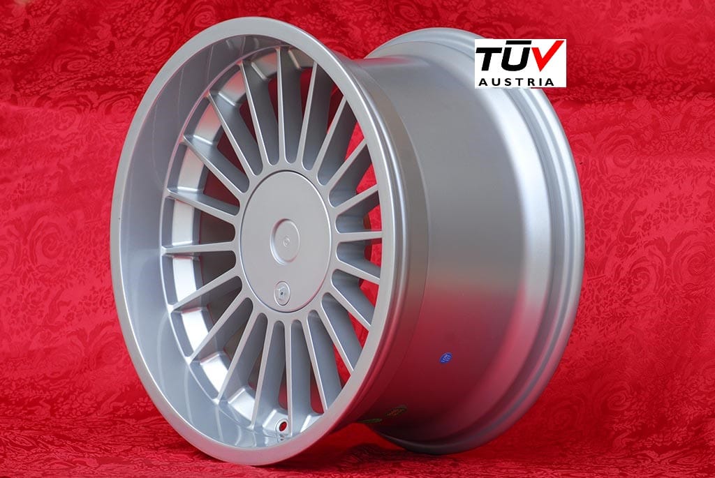 BMW Alpina Style 10.5x18 ET20 5x120 silver 5 E34, 6 E24, 7 E23, E32, 8 E31 Rear Only (1 Piece)