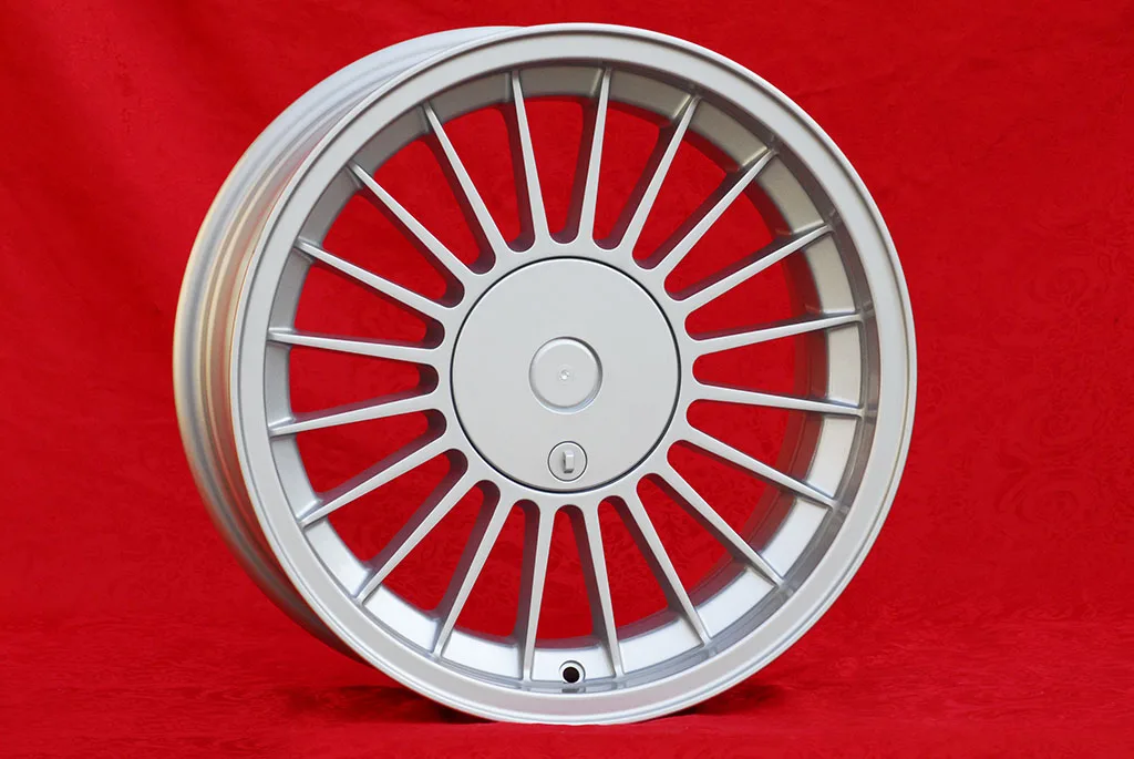 BMW Alpina Style 8x17 ET25 5x120 silver/black center 5 E12, E28, E34, 6 E24, 7 E23, E32 (1 Piece) - Image 3