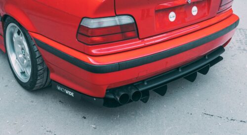 BMW E36 FancyWide Rear Full Diffuser V2 | MY Classic Parts | BMW Custom ...