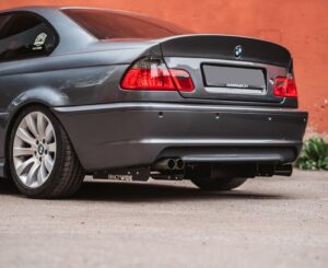 BMW E46 FancyWide Rear Bumper Diffuser