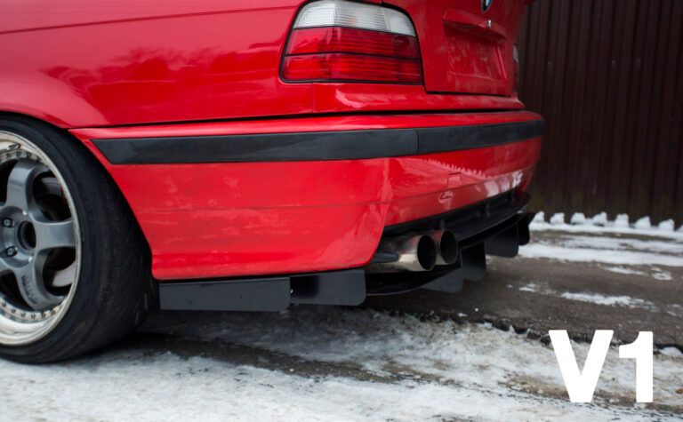 BMW E36 FancyWide Rear Full Diffuser V1 | MY Classic Parts | BMW Custom ...