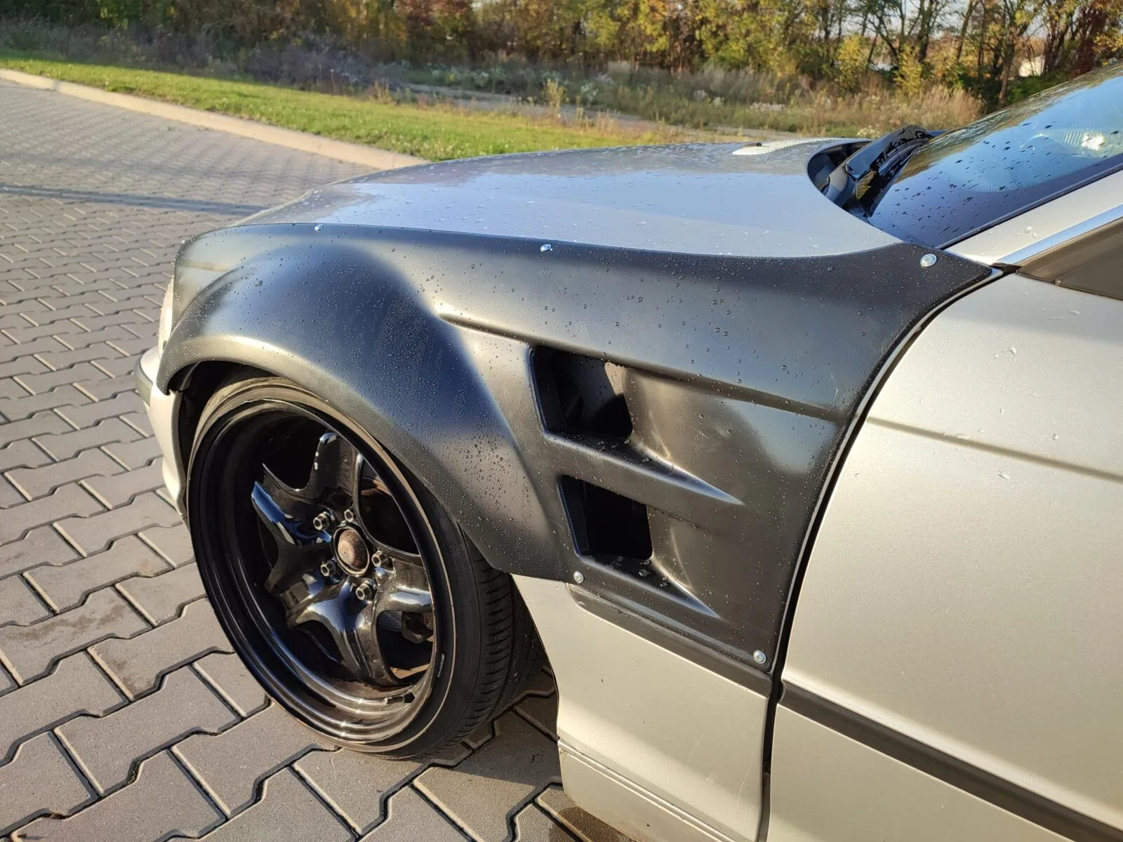 BMW E46 coupe / cabrio FRONT fenders flares (Felony Form style) - Image 7