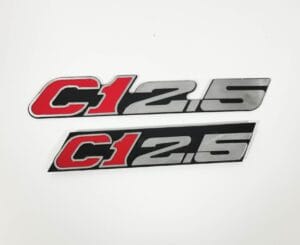 BMW Alpina (C1 2.5) Front and Rear Replica Badges