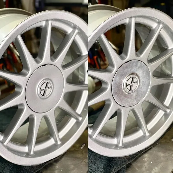 Hartge 16 4×100 center cap – H0562 76077 – aluminum (1pc for one wheel) - Image 2