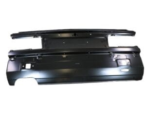 BMW E30 Complete Rear Panel for Limo/Cabriolet from 09/1987 with Double Pipe Exhaust