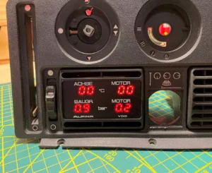 BMW E21 Alpina Digital Vent Gauge Set Replica (Late Model)